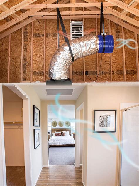 attic ventilation indoors